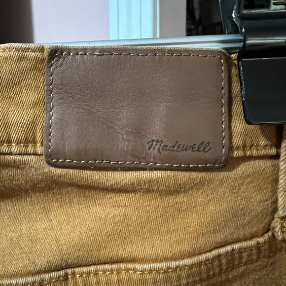 Madewell 9”Mid-Rise Skinny Jeans: Garment-Dyed Button-Front Edition - Picture 13 of 16